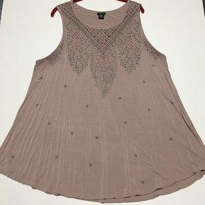 GUC Size 3 Torrid Patterned Tank